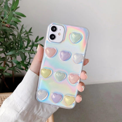 Three-dimensional Love For 12pro Max Mobile Phone Case