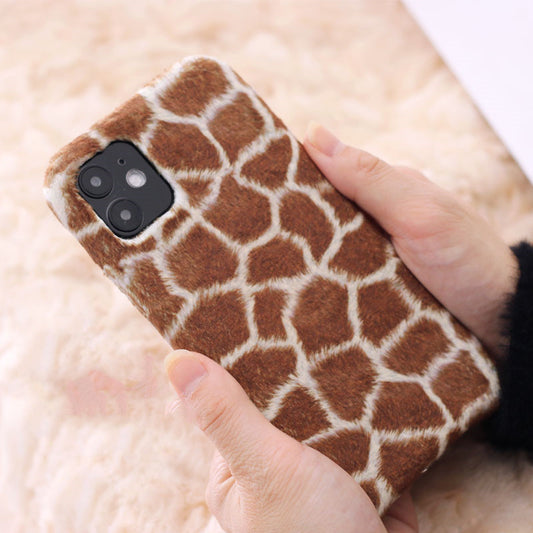 Compatible with Apple , Suitable For  Mobile Phone Case Plush XR Plush Autumn And Winter Models