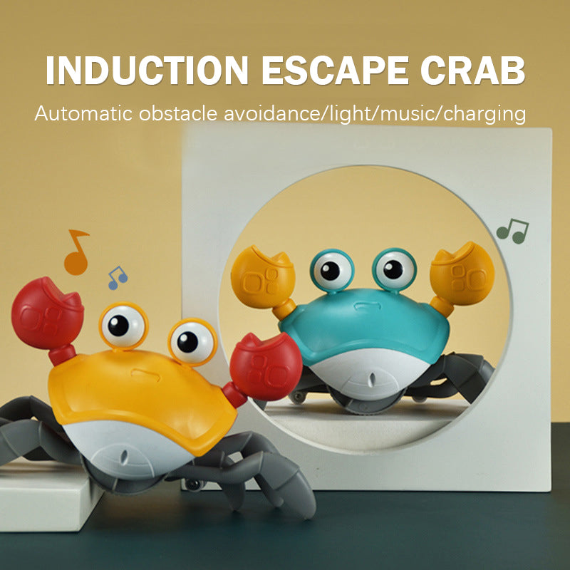 Crawling Crab Baby Toys Interactive Walking Dancing with Music