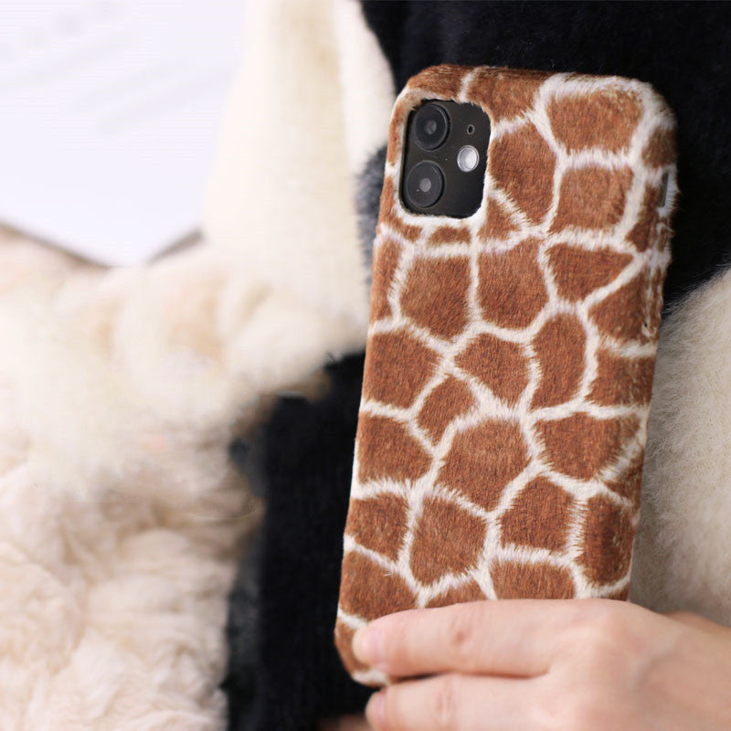 Compatible with Apple , Suitable For  Mobile Phone Case Plush XR Plush Autumn And Winter Models