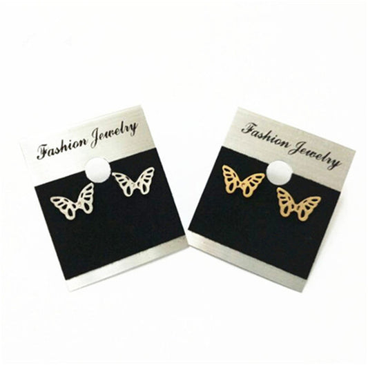 Origami butterfly earrings