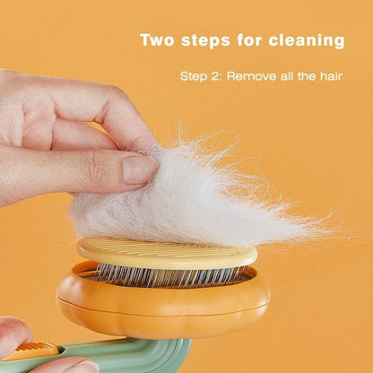 Pet Grooming Self Cleaning Slicker Brush For Dogs Cats Puppy Rabbit