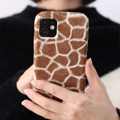 Compatible with Apple , Suitable For  Mobile Phone Case Plush XR Plush Autumn And Winter Models