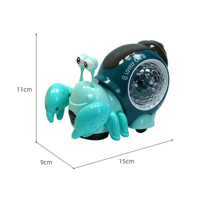 Electric Sound-light Universal Hermit Crab Toy
