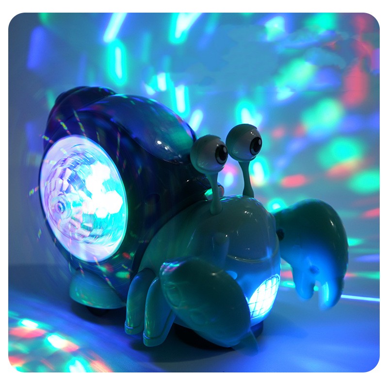 Electric Sound-light Universal Hermit Crab Toy